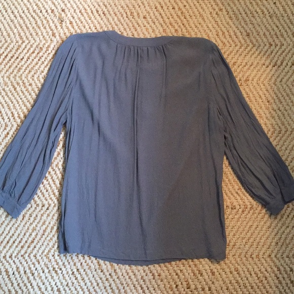 Madewell Lace-Up Peasant Top - Picture 5 of 5